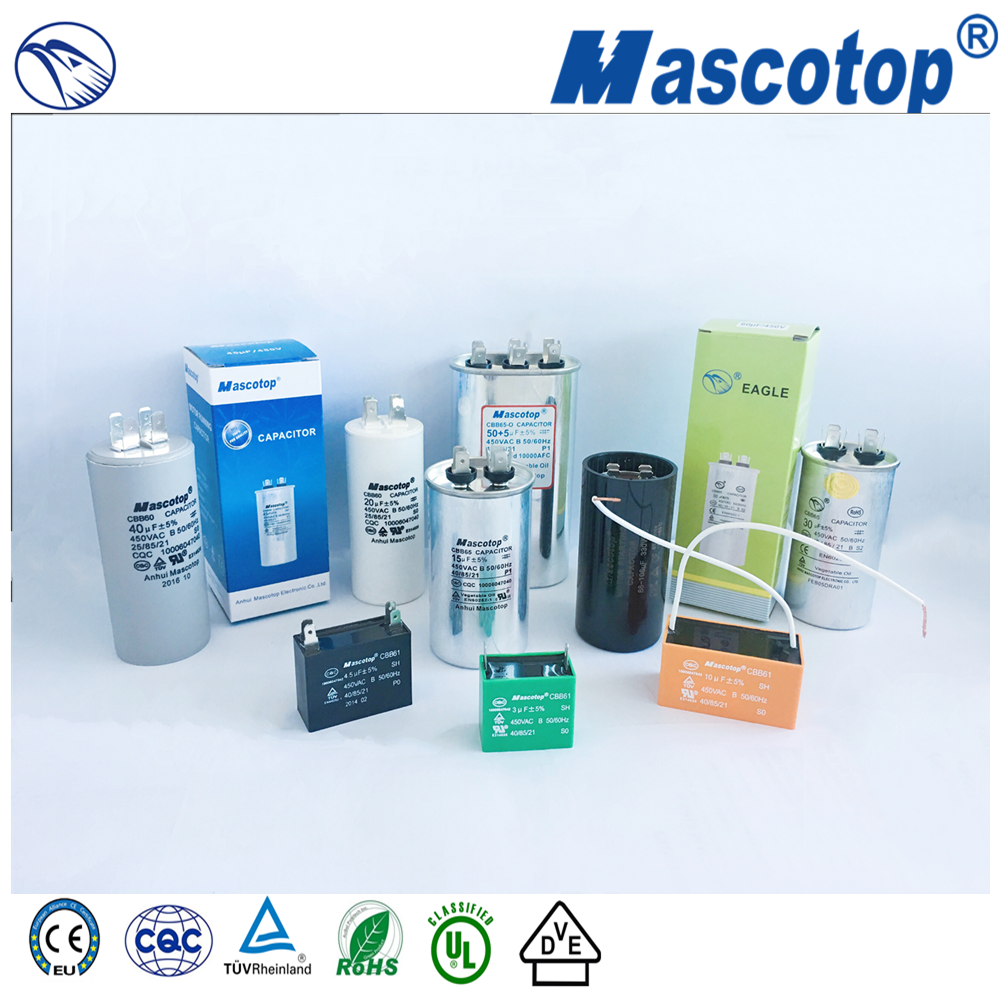 CBB60 AC motor capacitor