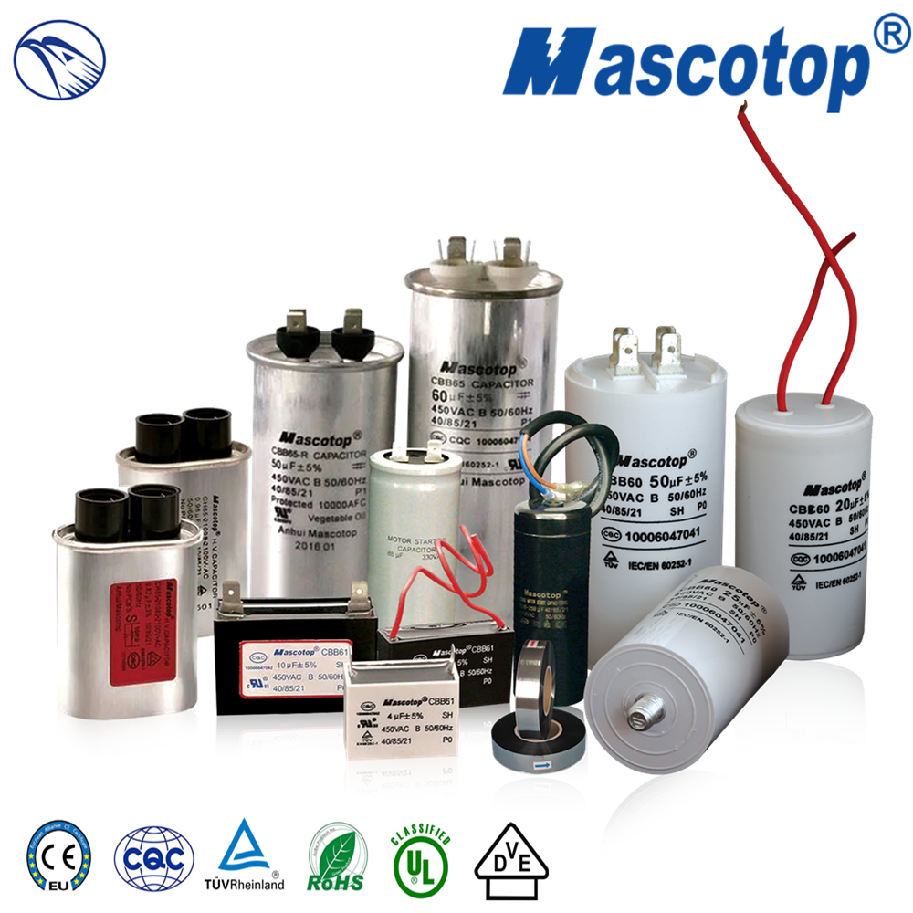 CBB60 AC motor capacitor