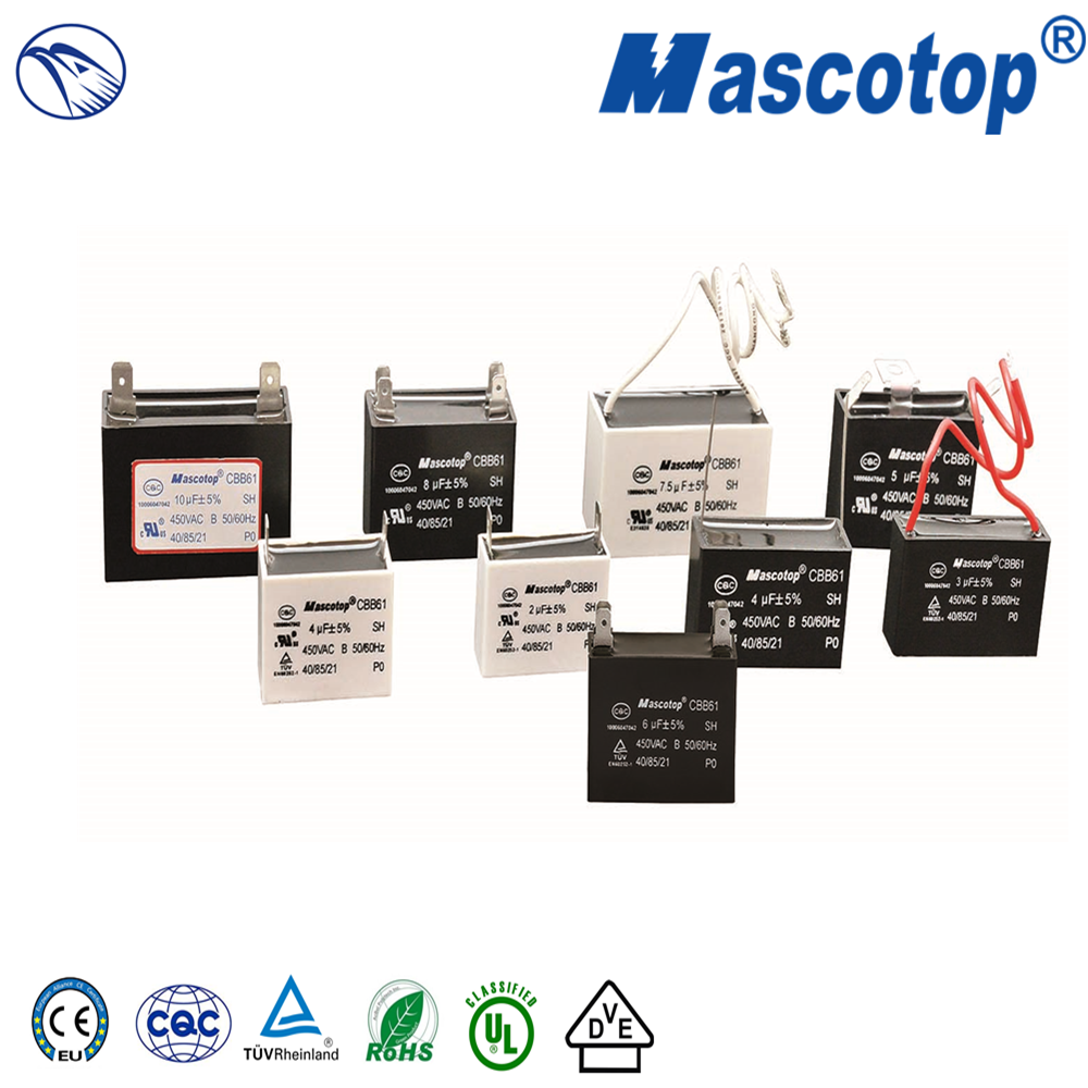 CBB61 AC motor capacitor