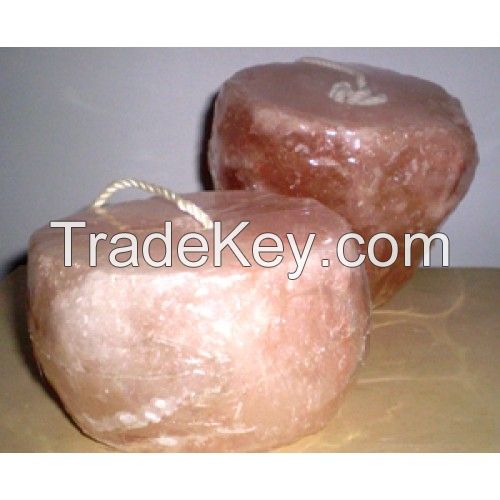 Himalayan crystal salt lick for horses