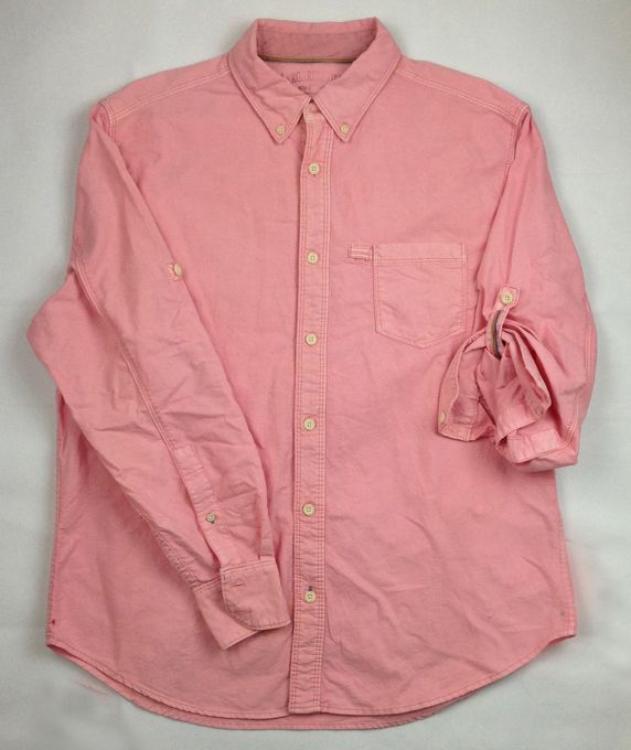 Plus size cotton oxford shirt.