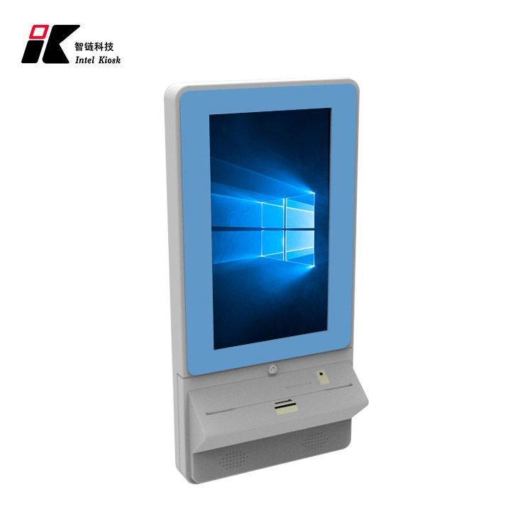 Wall-mounted self service 21.5'' information kiosk