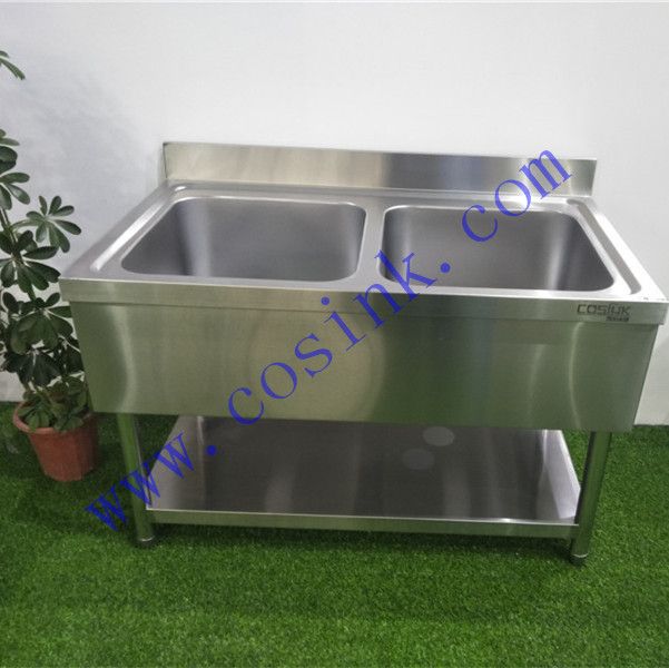 China manufacture 201 304 kitchen custom size stainless steel sink