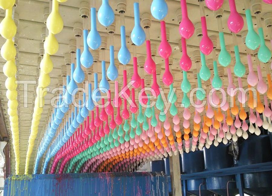 multi colors and sizes latex balloons making machine