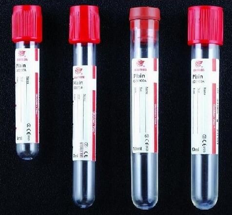 Disposable Vacuum Plain Tube Blood Collection