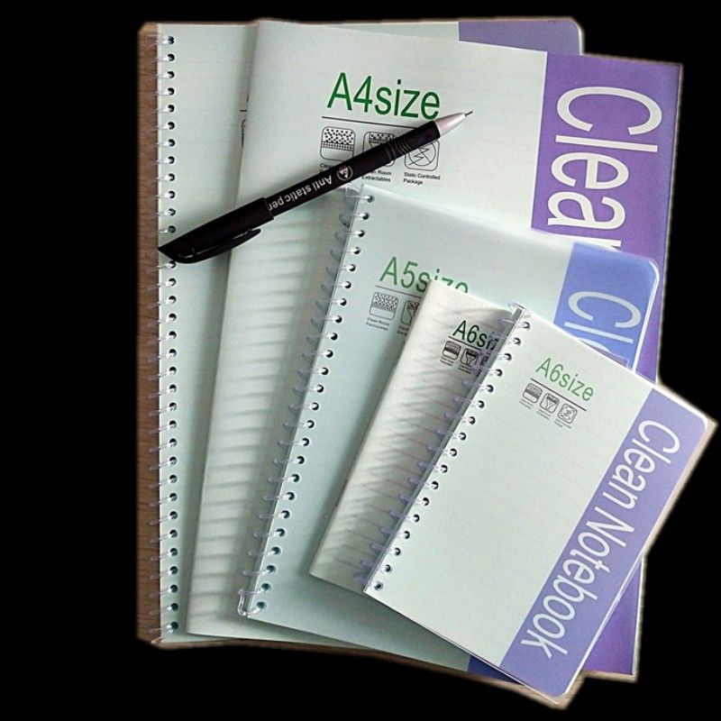 High quality A4/A5 Cleanroom Notebook, ESD Cleanroom staple/Spiral Notebook