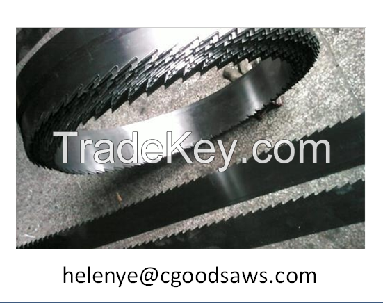 carbon steel band saw blade for wood cutting