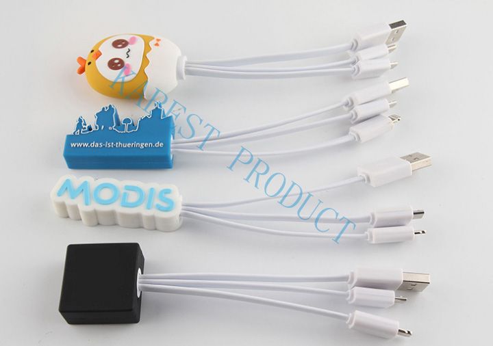 3 in 1 USB charging cable