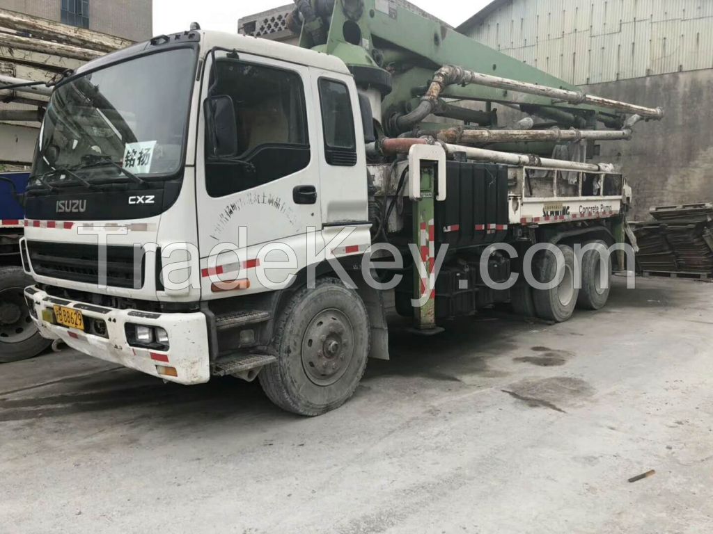 SCHWING 37M CONCRETE PUMP ISUZU TRUCK