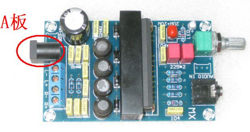 Fannyda New TA2020 digital power amplifier board DC 12V power amplifier board 20W X 20W power is larger than TA2024