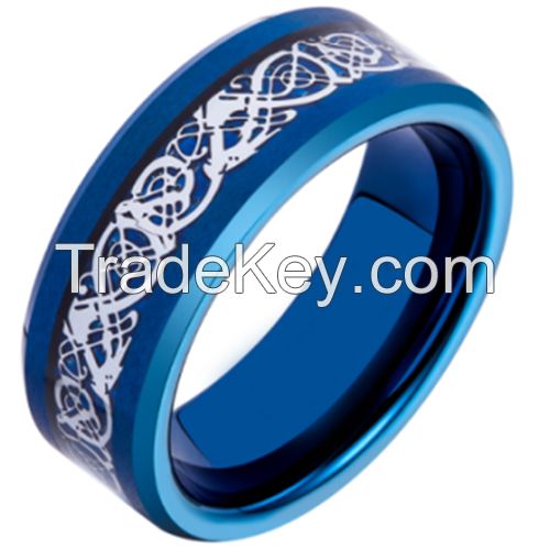 Tungsten Carbide Dragon Ring - TG4195