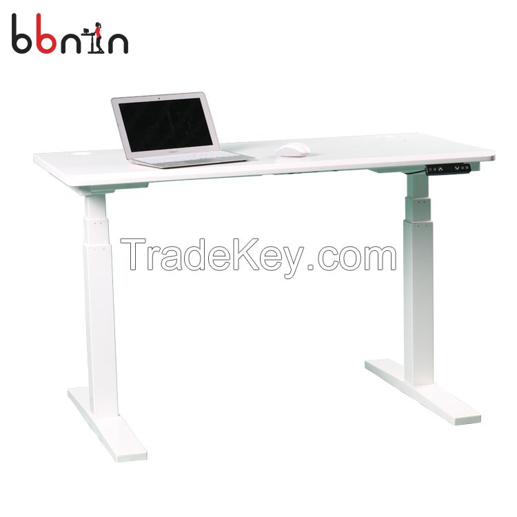 High end office sit stand table