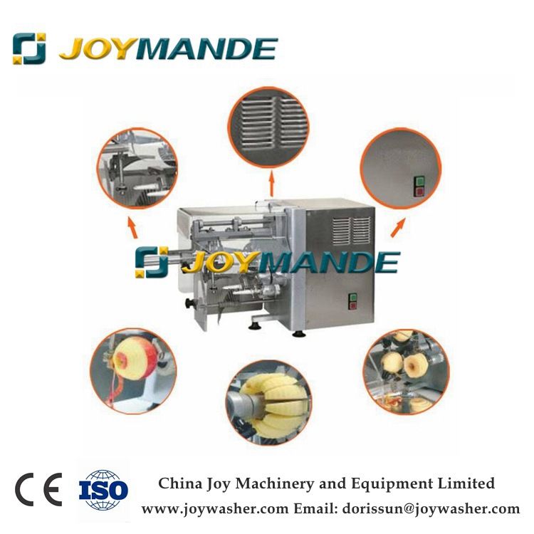 Electric Apple peeling coring cutting 3 in 1 machine