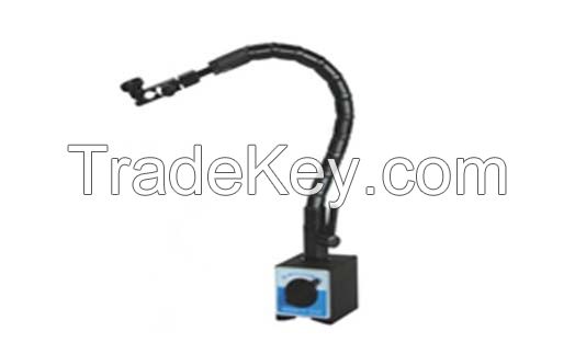 Universal Magnetic Base Flexible Indicator Gauge Stand With Find Adjustment Swallow Tail Clamp
