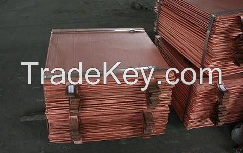 Copper Cathodes 99.99% Purity in Copper / Copper Scrap for Sale