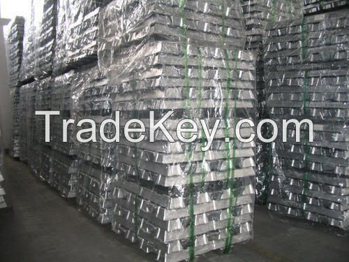 SHG ZINC INGOTS 99.995% MIN PURITY