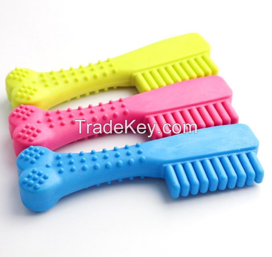 The Dog Tooth Rubber Toys Toothbrush