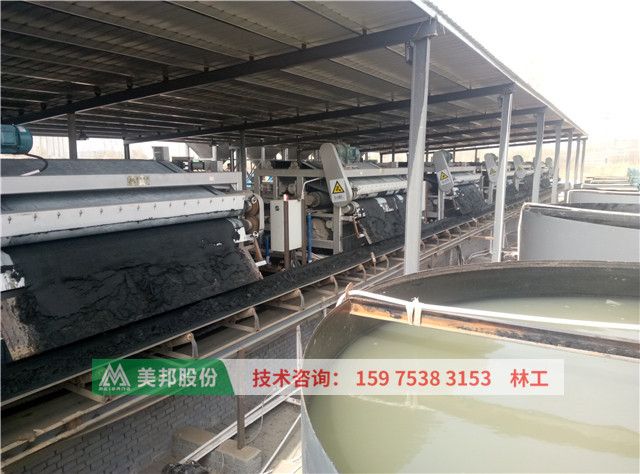 belt filter press for effluent treatment plant