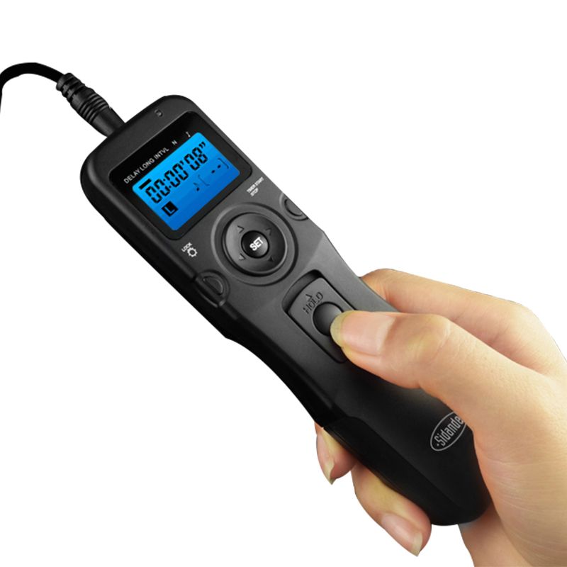 Sidande RST7100 Timer Timing Remote Controller Shutter Release for Canon Nikon Sony Digital SLR Camera Accessories