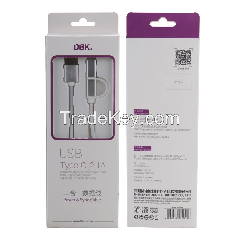 DBK Type-C with Micro Combined Cable