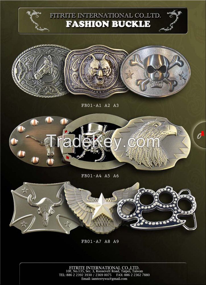 Quality Fashion Buckles & Belt Buckles - custom projects welcome