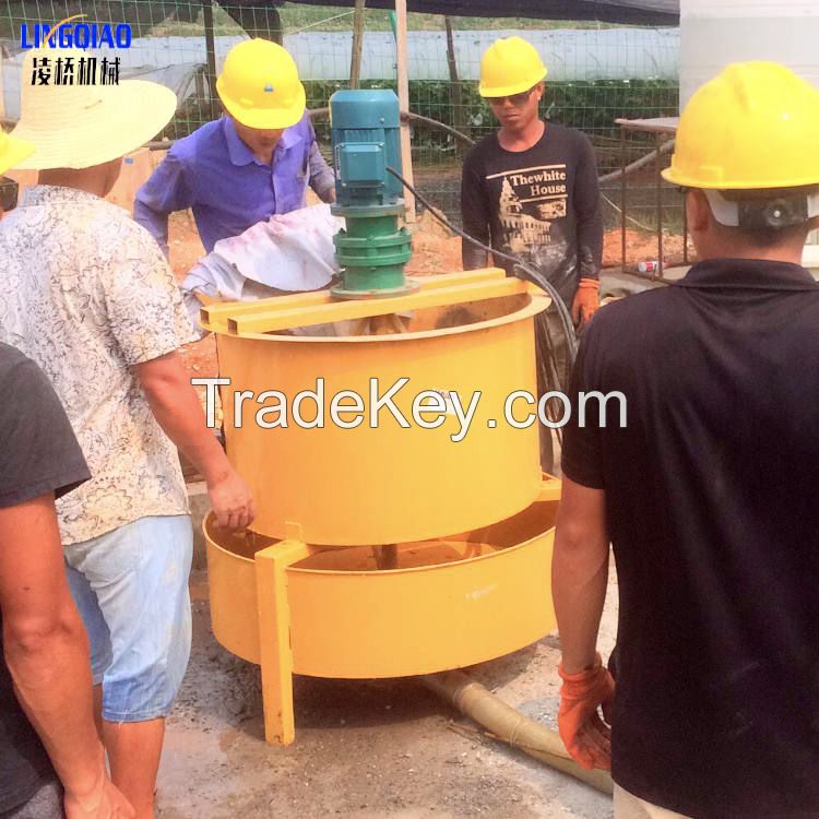 Lingqiao concrete mortar mixer/ prestressing post tensioning cement mixer