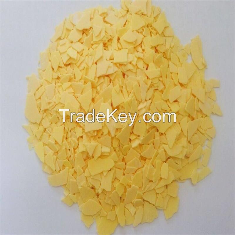 Sodium Sulfide Yellow Flakes 60%min  and 50% min CAS: 1313-82-2