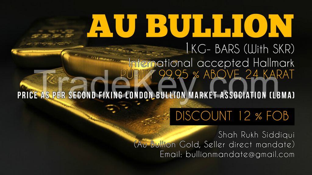 AU BULLION 1 KG BAR 200MTN