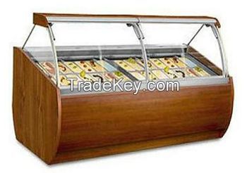 WOODEN GELATO FREEZER