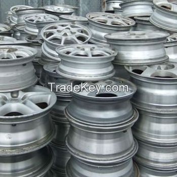 Sell 99.99% Aluminum Scrap 6063 / Alloy Wheels scrap/ Wire scrap for sale