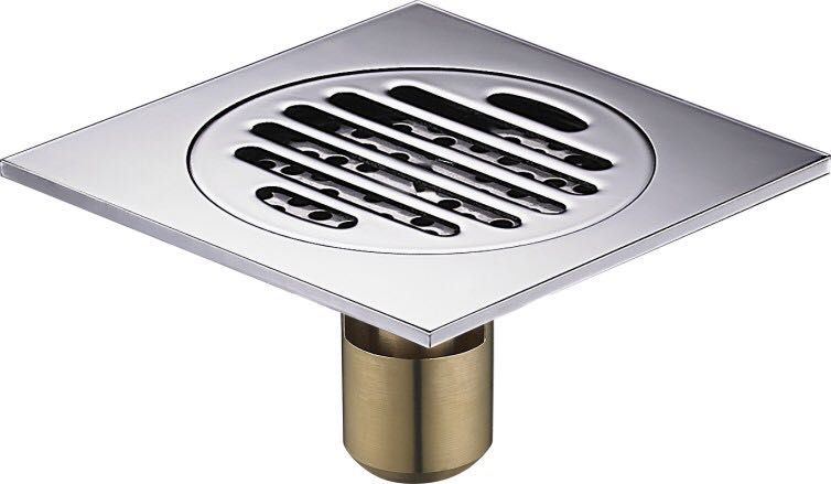 Hot Sale Square Floor Drain for bathroom Kitchen Balcony