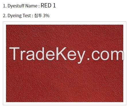 Leather Dyestuff     Red