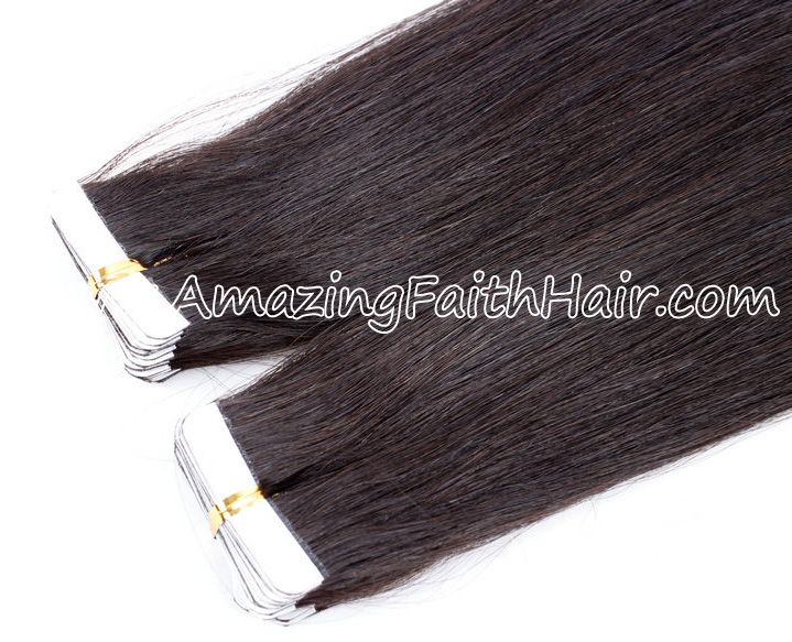 Tape-in Remy Hair Natural Color