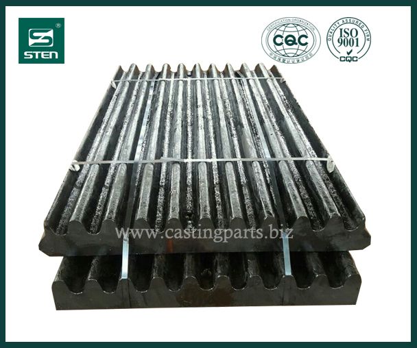 Jaw plate, Staionary Jaw, Swin Jaw, Jaw Die, Staionary Tooth Movable Tooth , Jaw Plate, Mining Industry