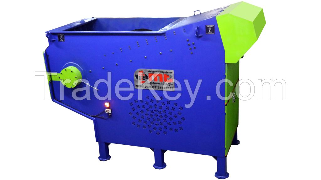 TSH-SERIES SINGLE SHAFT HYDRAULIC VALVE SHREDDER