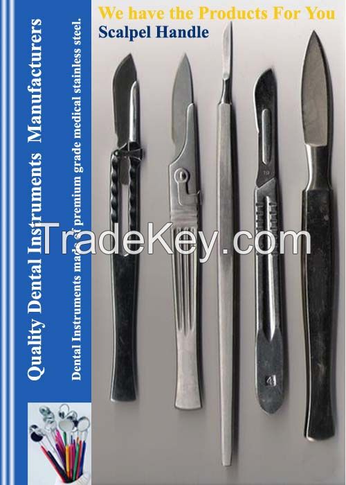 Dental scalpel