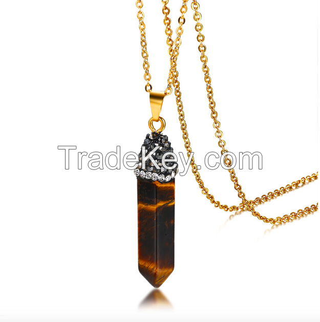 Crystal Pendant Necklace