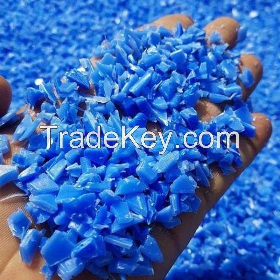 HDPE Blue Drum Scrap Regrind