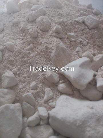 Kaolin powder, calcium carbonate, talc