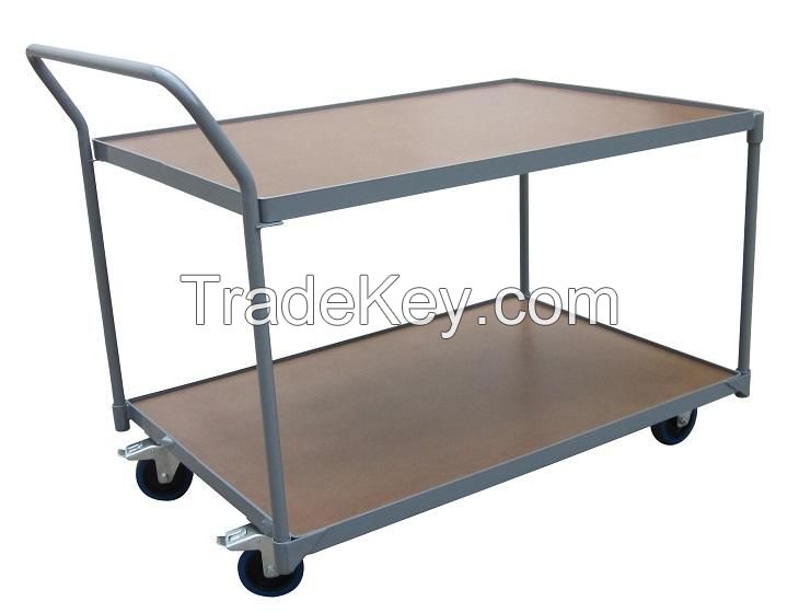 Assembly Roll Hand Cart Truck Trolley basket knock down structure