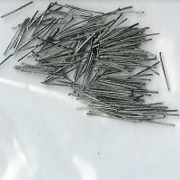 Melt extract stainless steel fiber