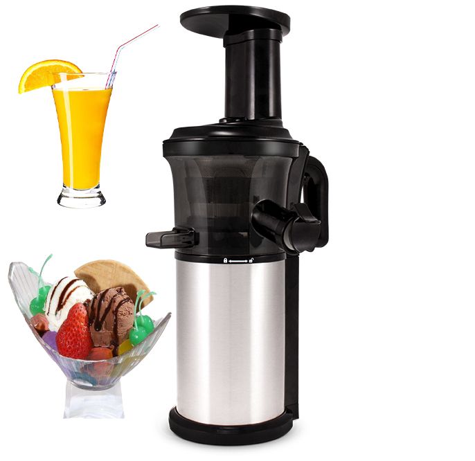 Fruit Vegetable Cold Press Processor Slow Mini Small Juicer