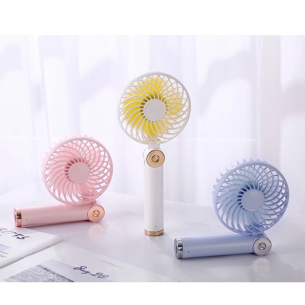 Small Handheld Battery Fan Rechargeable Portable Mini Fan