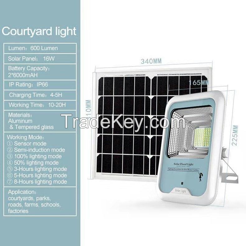 Solar Courtyard Light