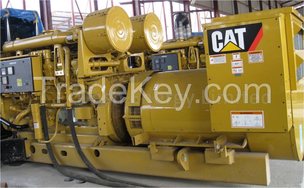 Cell used Diesel Generators (1200KW, 1714KVA, Genset Model 3512B)