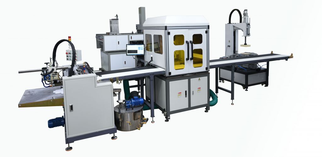 semi-automatic box making line