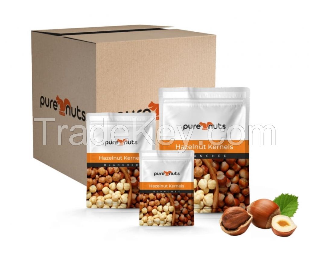 Hazelnut kernels, meal, paste