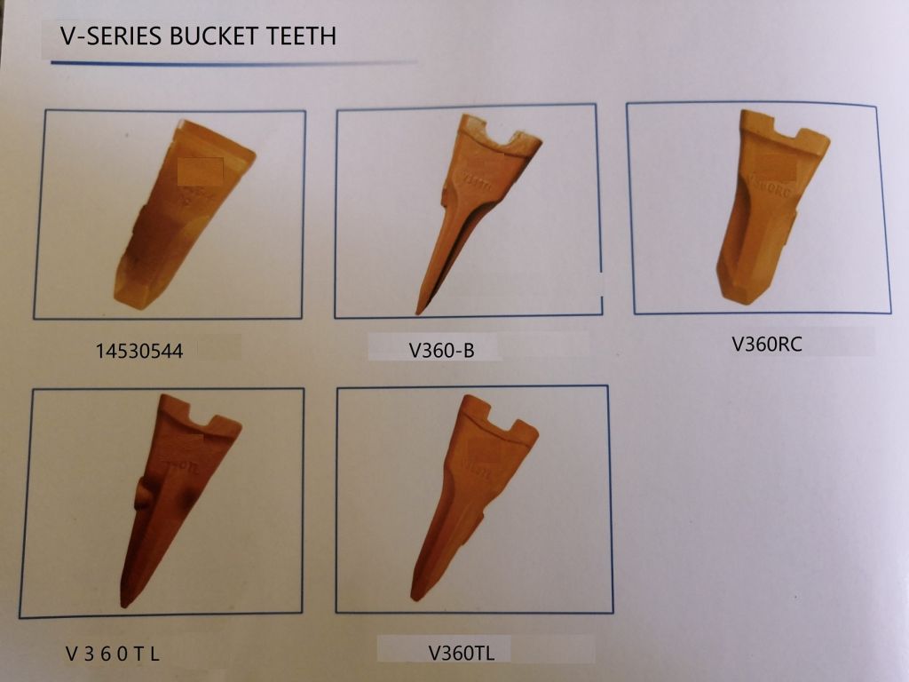 We sell all kinds of excavator bucket teeth