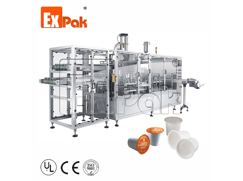 Linear Type Kcup Filling Sealing Machine CP5002K/CP5004K