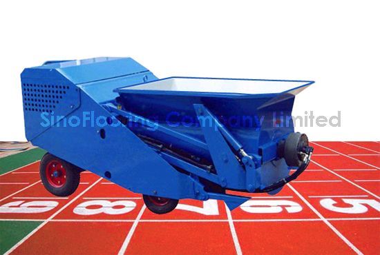 Mixing machine for Plastic track